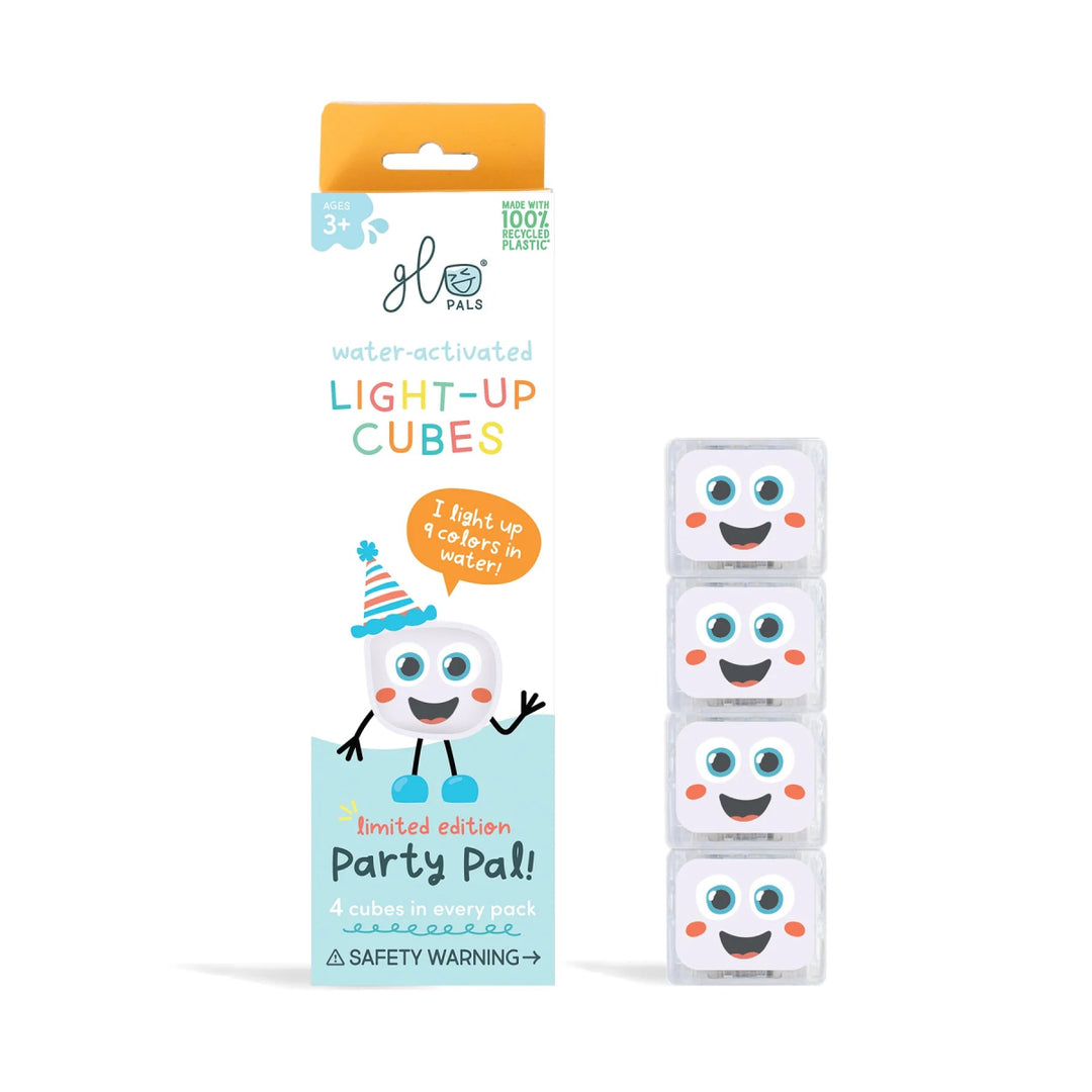 Glo Pals Glo Pals Light Up Cubes 4 PK Sensory Toys