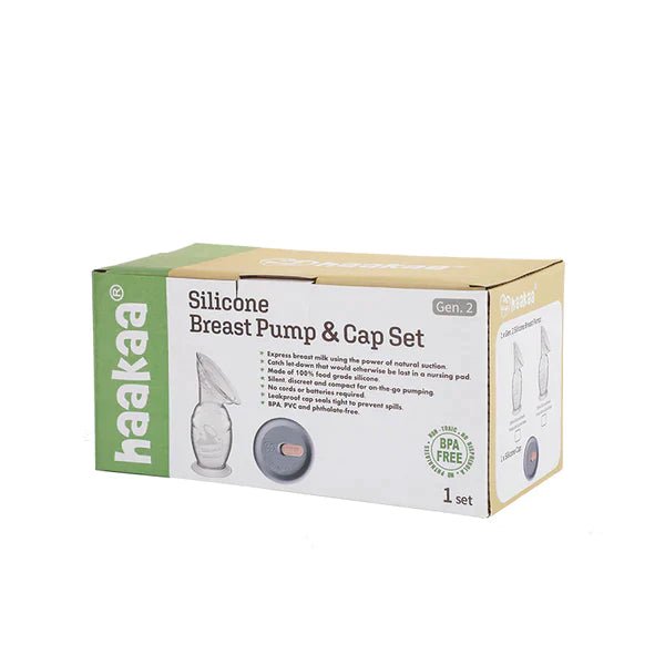 haakaa Haakaa - Combo Breast Pump and Cap 100% Silicone 150 m