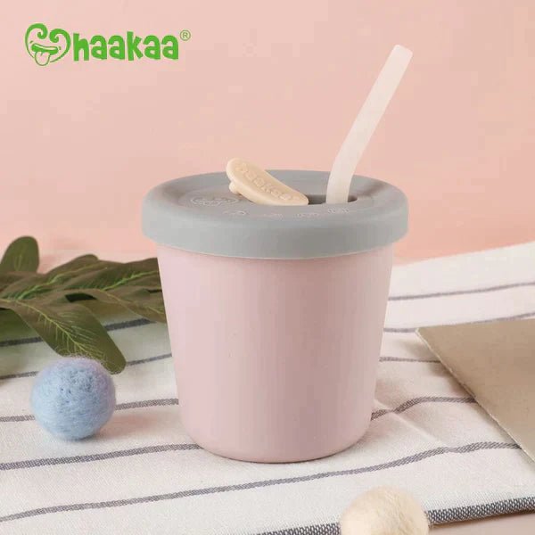 haakaa Haakaa - Silicone Sippy Straw Cup