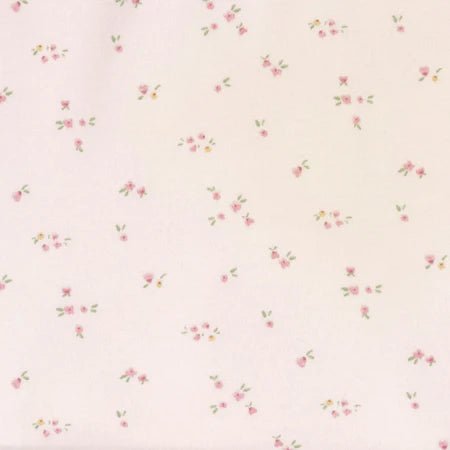 HALO Swaddle 100% Cotton TOG 1.5 SleepSack Swaddle Small with pink cherry print and front zipper on white background