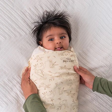 HALO Swaddle 100% Cotton TOG 1.5 SleepSack Swaddle Small size chart for Preemie, NB and Small sizes