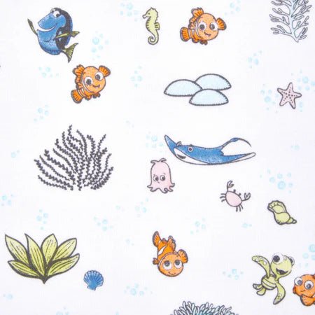 HALO Swaddle 100% Cotton TOG 1.5 SleepSack Swaddle Small blue stars and crescent moon print fabric