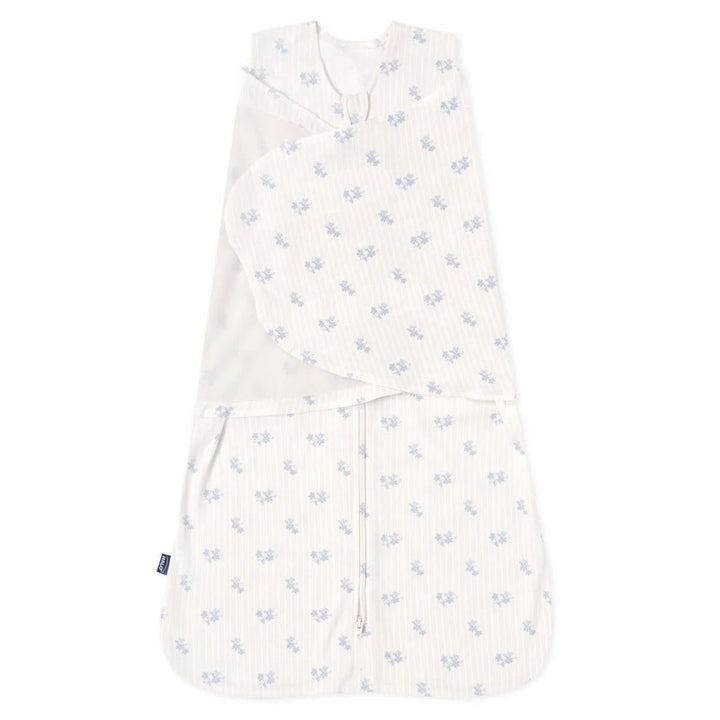 HALO 100% cotton TOG 1.5 SleepSack Swaddle with blue floral print