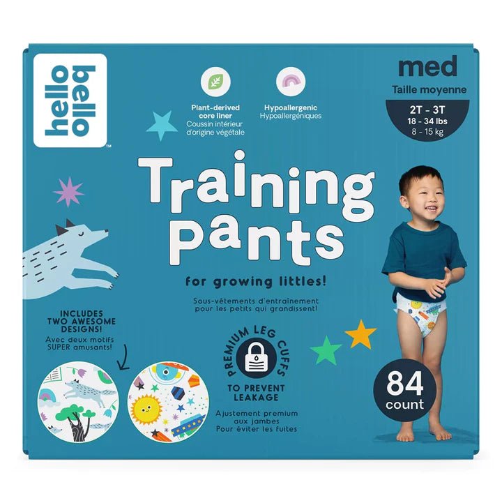 Hello Bello Hello Bello - Training Pants - Club Pack - Bedtime Stories & Space Travelers - Size M