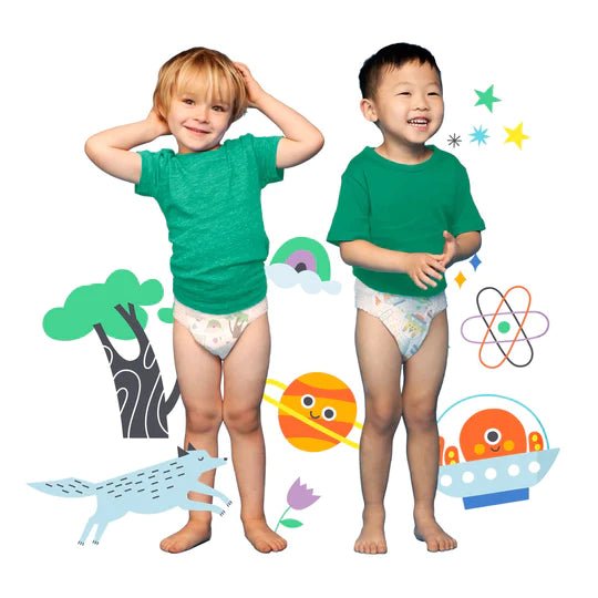 Hello Bello Hello Bello - Training Pants - Club Pack - Bedtime Stories & Space Travelers - Size M