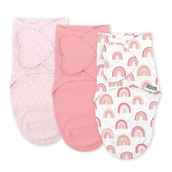 InGenuity Ingenuity 3 pack Monogram Collection Swaddle - Stage 1