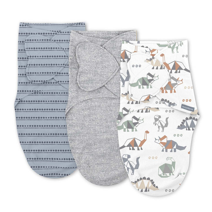 InGenuity Ingenuity 3 pack Monogram Collection Swaddle - Stage 1