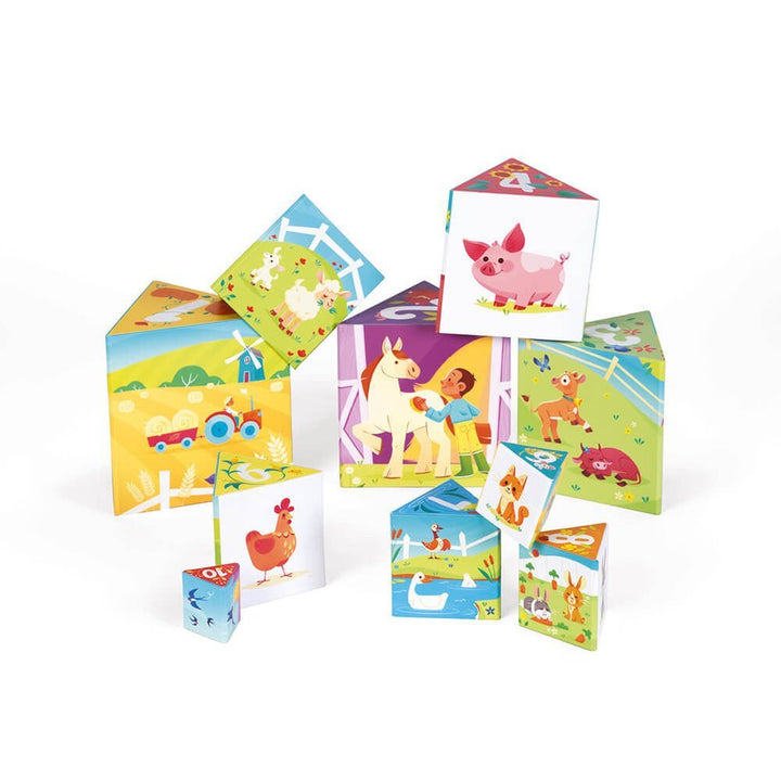 Janod Janod - Life At The Farm Triangle Pyramid