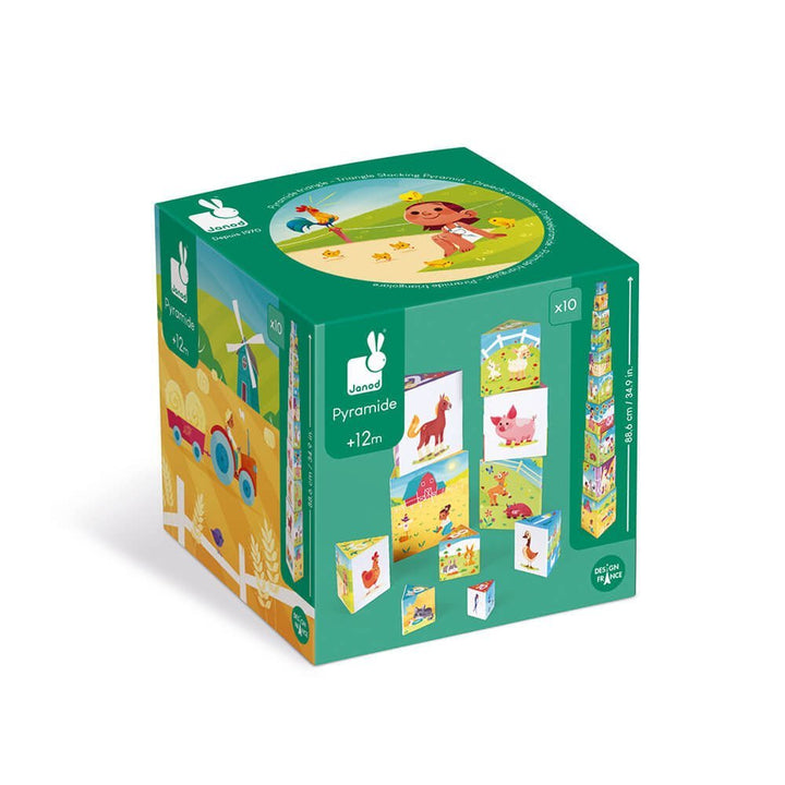 Janod Janod - Life At The Farm Triangle Pyramid