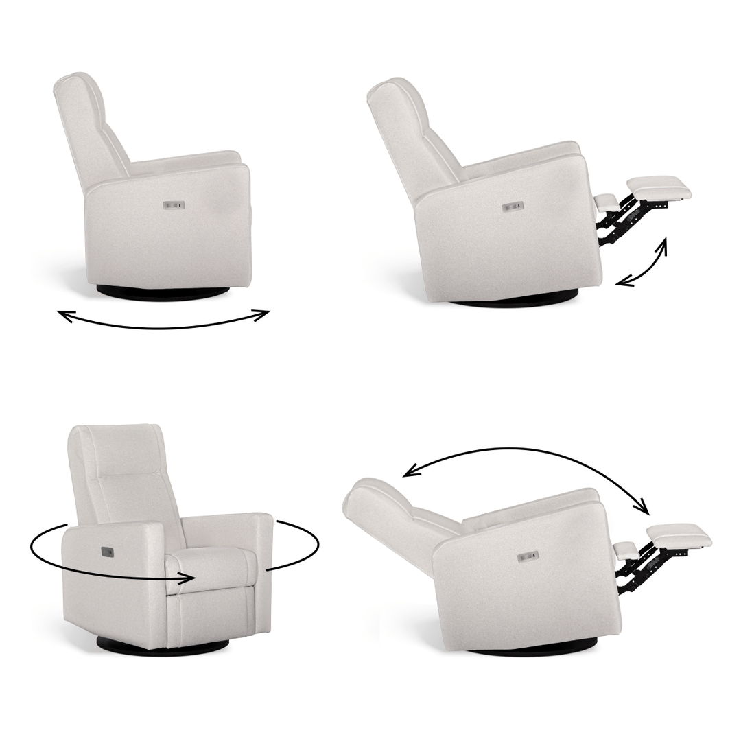 Jaymar BB Jaymar Nelly Motorized Reclining Glider Nursery gliders