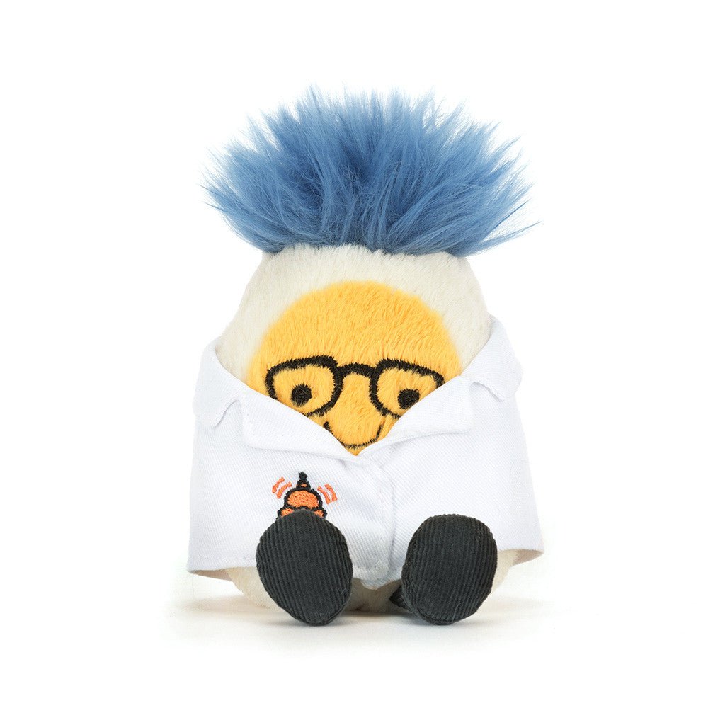 Amuseables Boiled Egg Scientist Outfit plush toys & stuff animals - Image 2