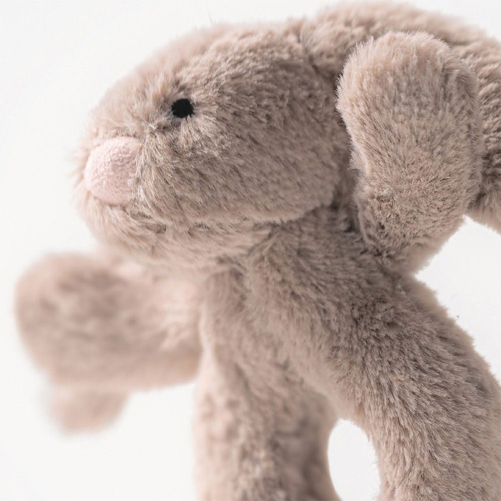 Jellycat Bashful Bunny Ring Rattle Beige