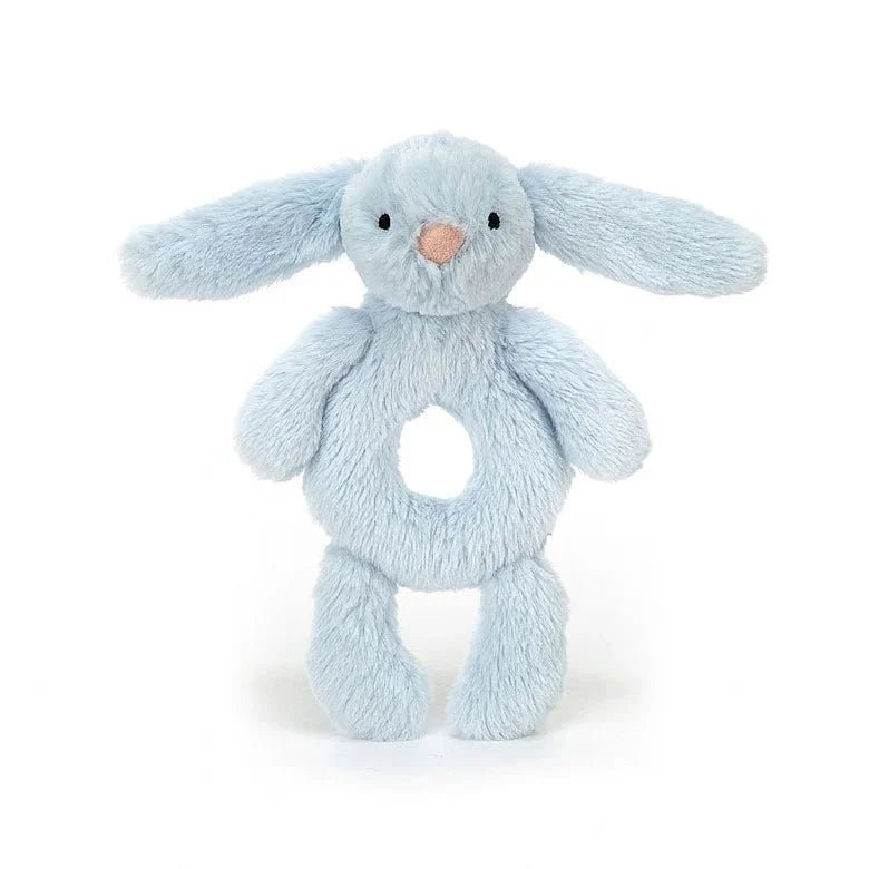Jellycat Bashful Bunny Ring Rattle Blue