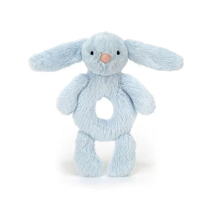 Jellycat Bashful Bunny Ring Rattle Blue