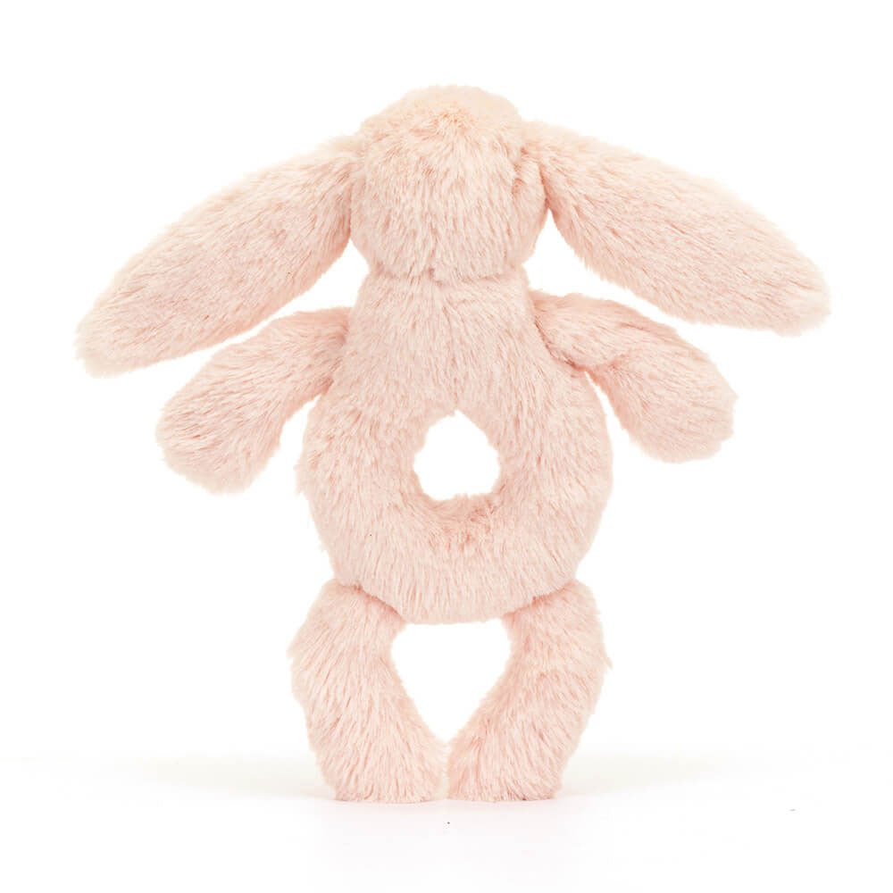 Jellycat Bashful Bunny Ring Rattle Blush
