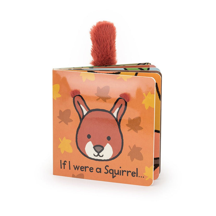 Jellycat If I Were a Squirrel Board Book Books