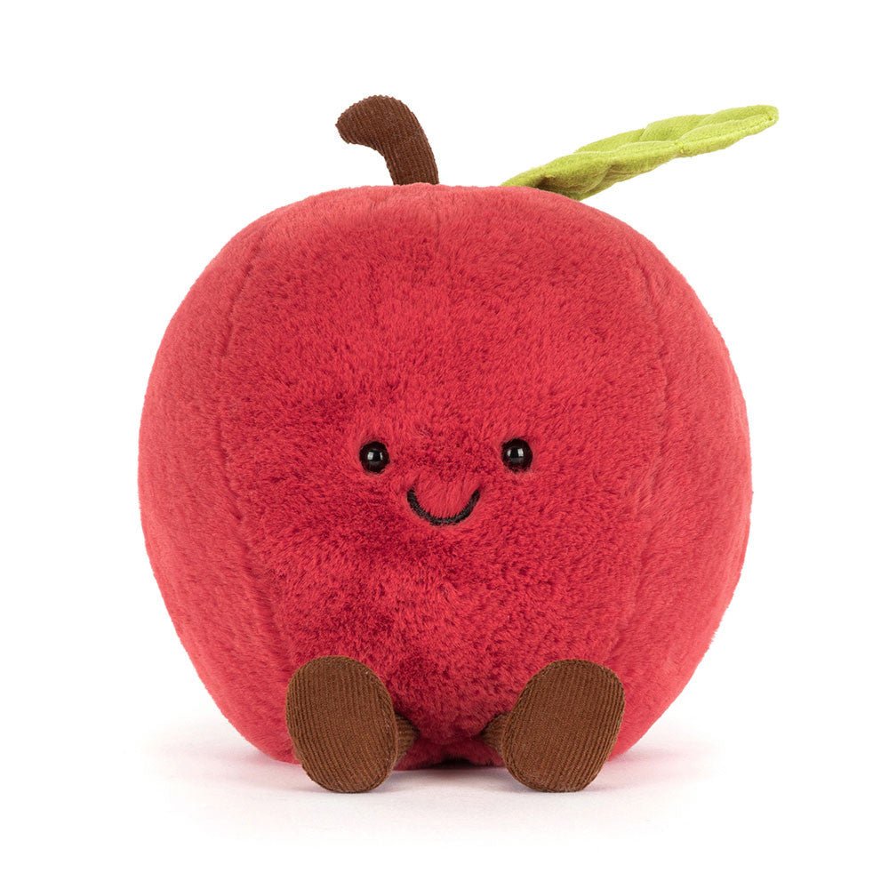  Amuseables Apple　ジェリーキャット　果物リンゴ Jellycat Amuseables Apple | Macklem's Canada