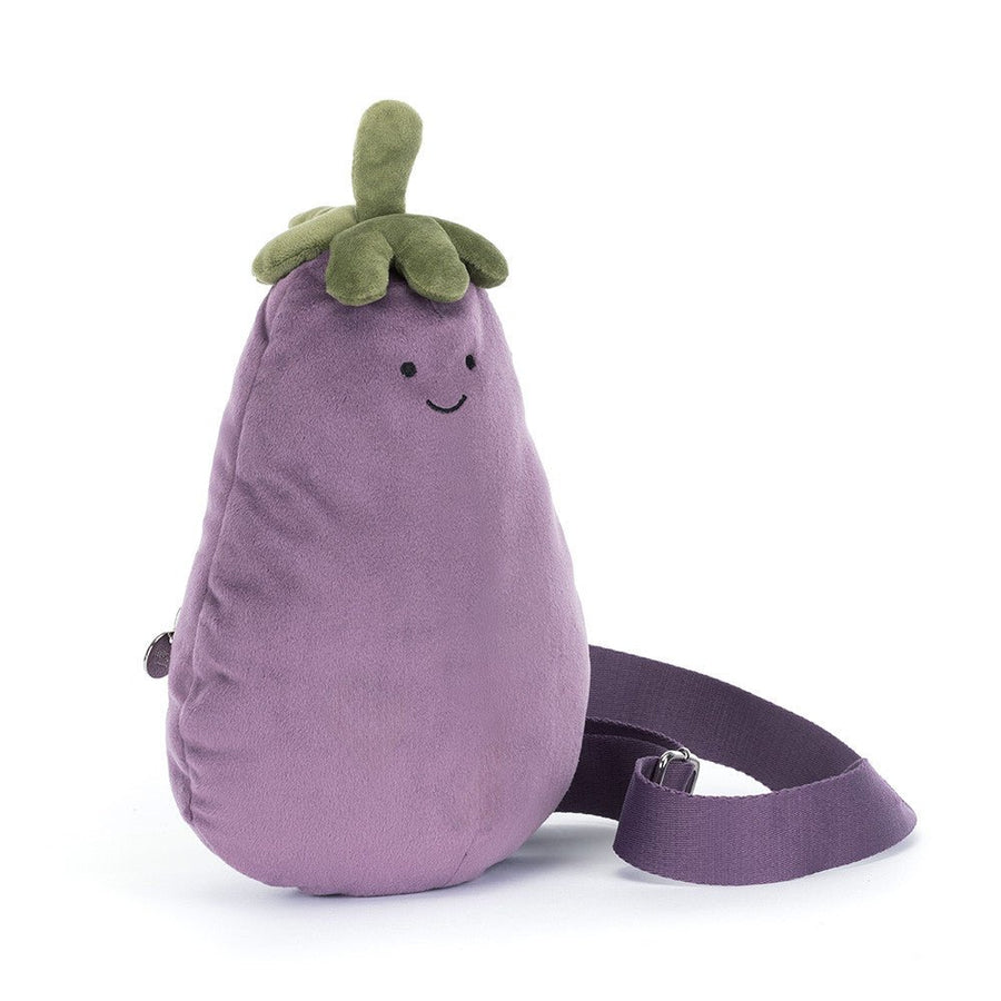 Jellycat Amuseables Eggplant Bum Bag plush toys and stuff animal - Image 1