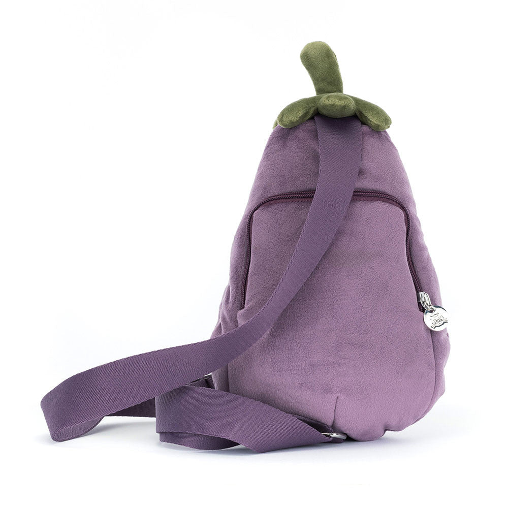 Jellycat Amuseables Eggplant Bum Bag plush toys and stuff animal - Image 4