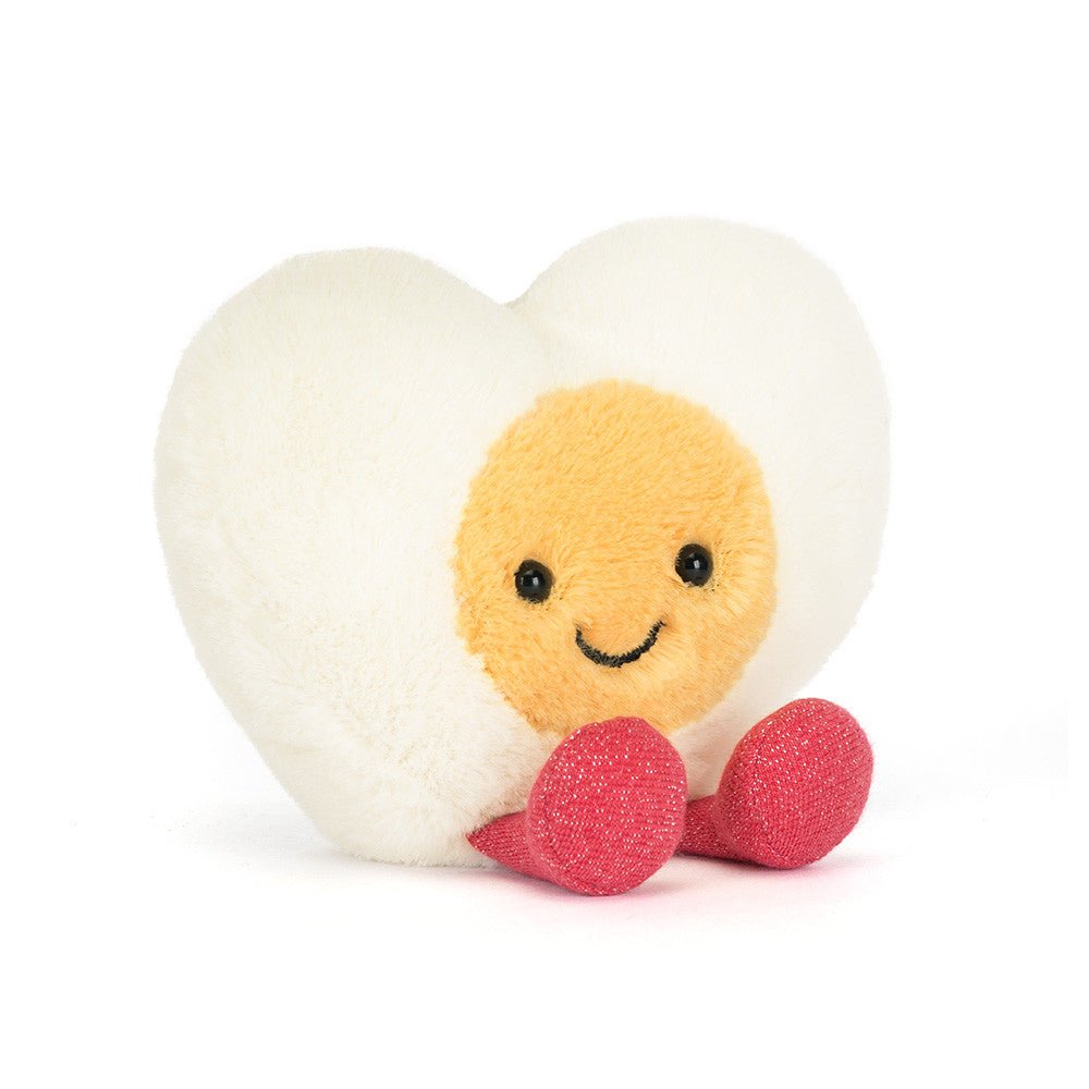 Jellycat Amuseables Heart Boiled Egg plush toys and stuff animal Jellycat