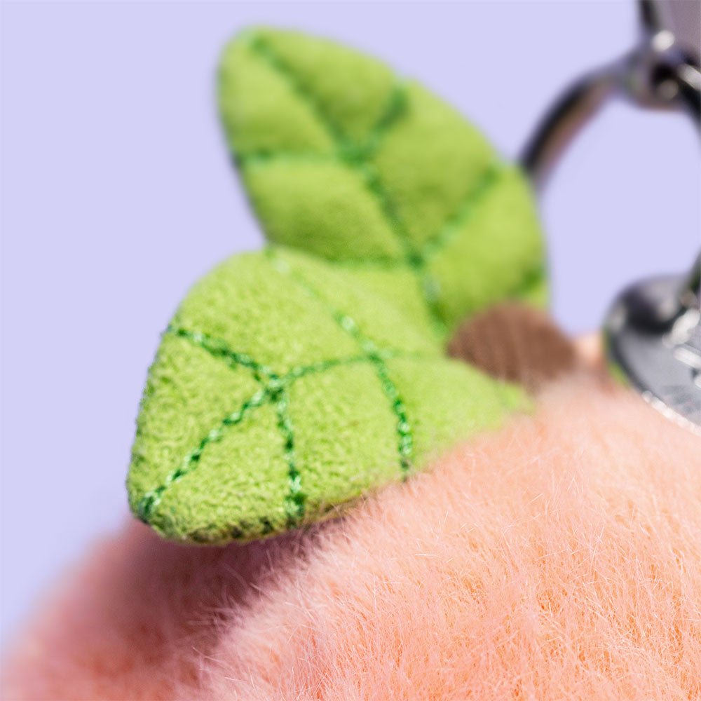 Jellycat Amuseables Peach Plush Bag Charm - Cute Stuffed Toy