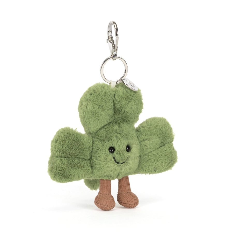 Jellycat Amuseables Siofra Shamrock Bag Charm plush toys and stuff animal - Image 1