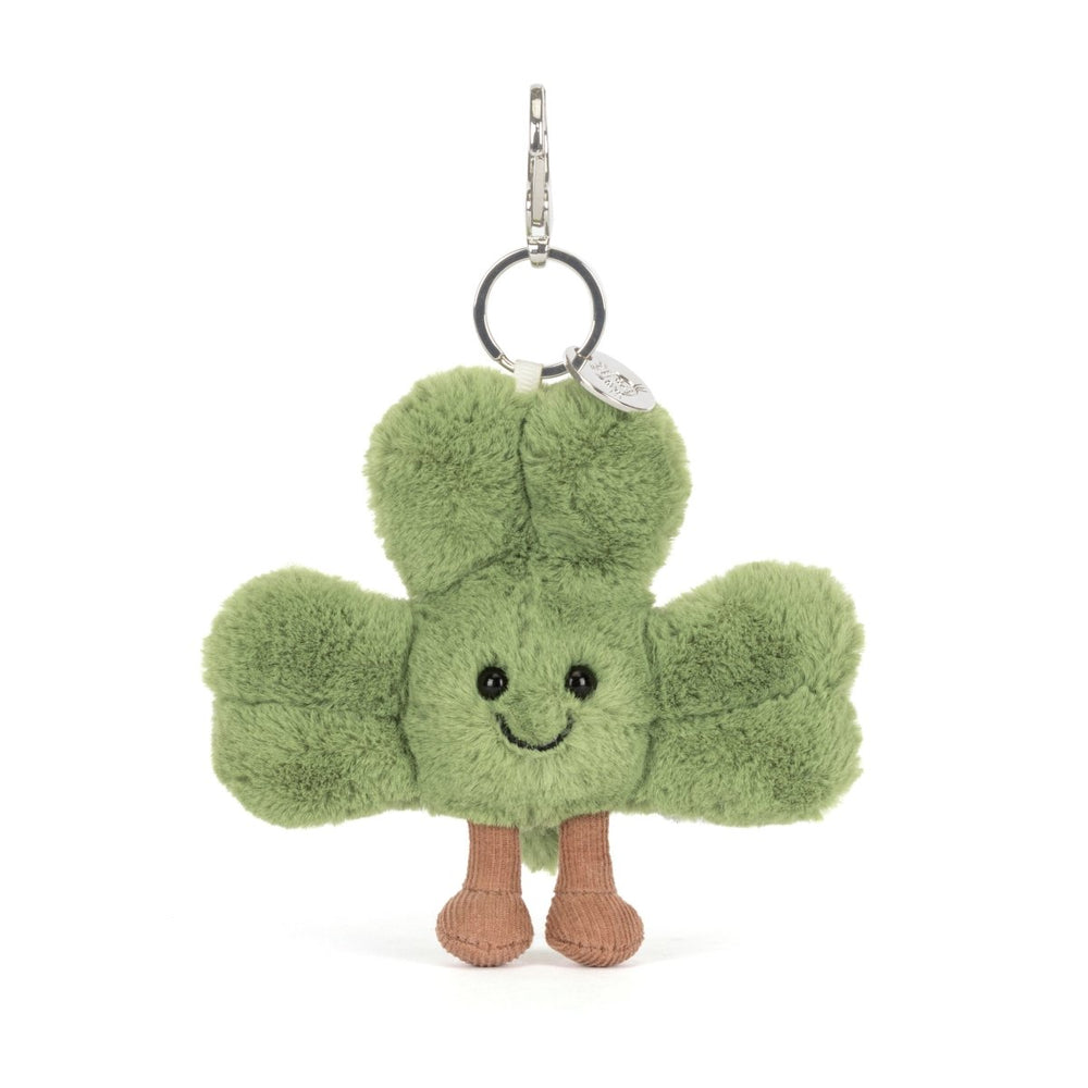 Jellycat Amuseables Siofra Shamrock Bag Charm plush toys and stuff animal - Image 2