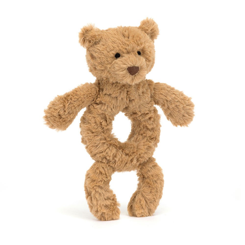 Jellycat Jellycat Bartholomew Bear Ring Rattle plush toys & stuff animals