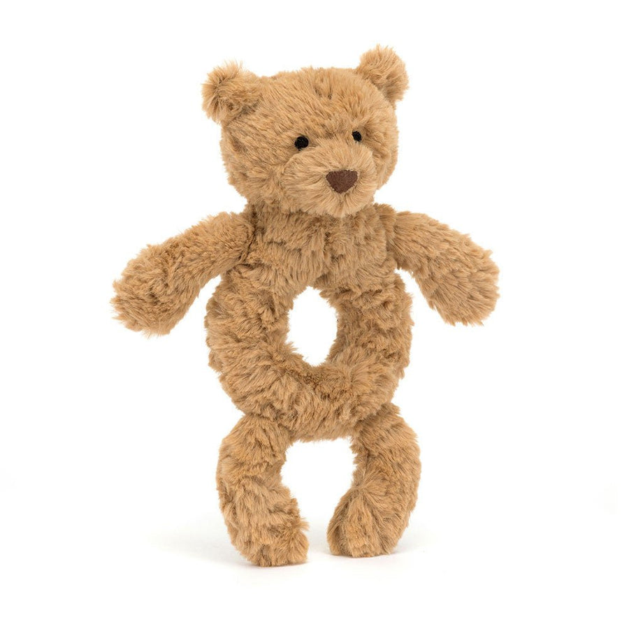 Jellycat Jellycat Bartholomew Bear Ring Rattle plush toys & stuff animals