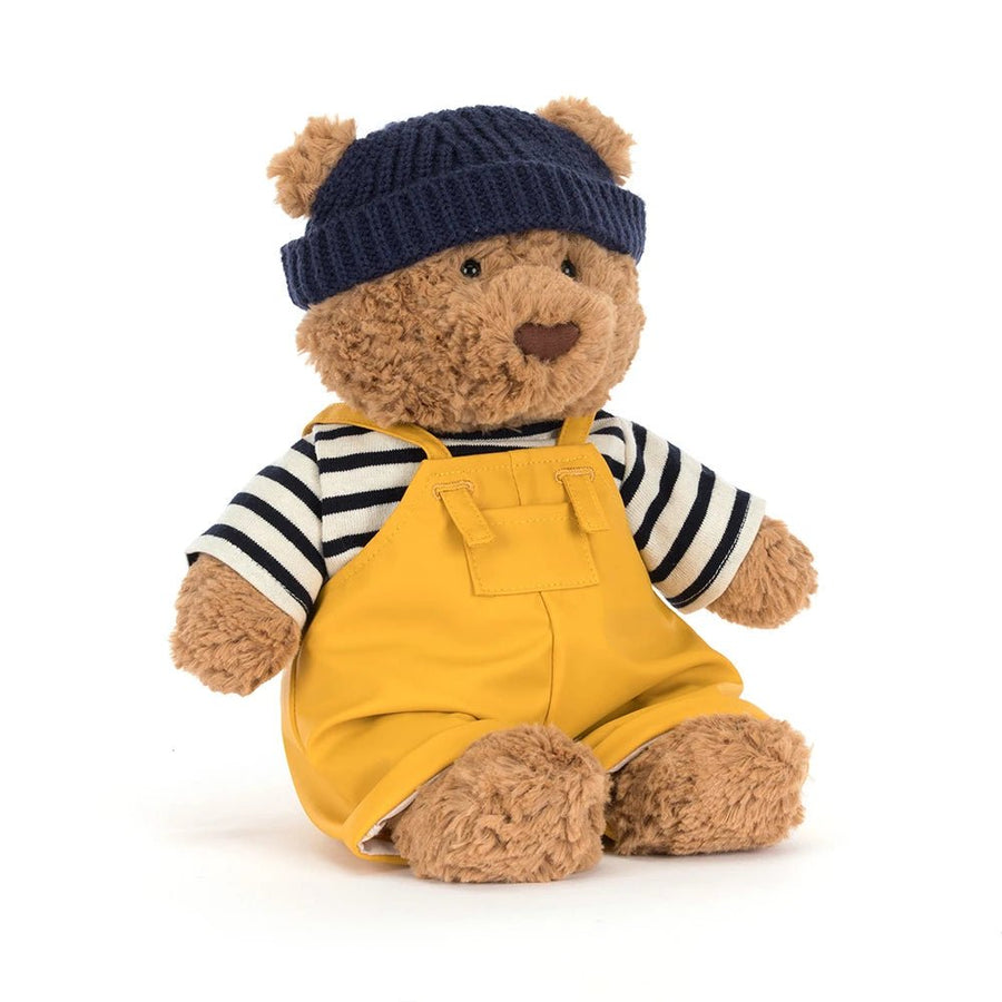 Jellycat Bartholomew Bear Seafarer Outfit plush toys and stuff animal - Image 1