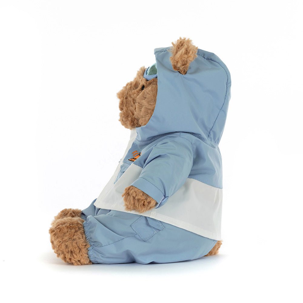 Jellycat Jellycat Bartholomew Bear 'Snow Suit' plush toys and stuff animal