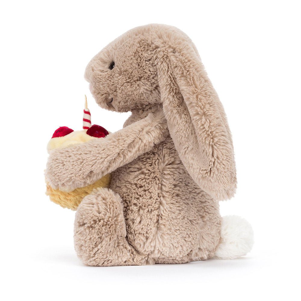 Jellycat Bashful Beige Bunny Plush Toy - Birthday Gift Idea
