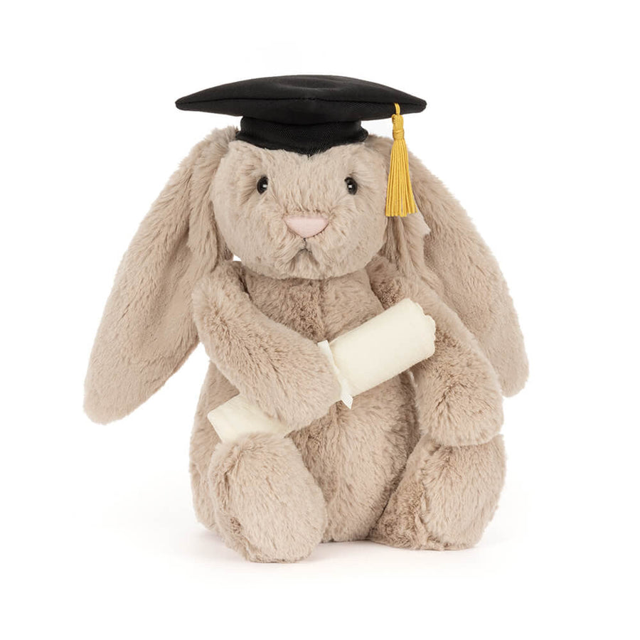 Jellycat Bashful Bunny Graduation Outfit plush toys and stuff animal - Image 1