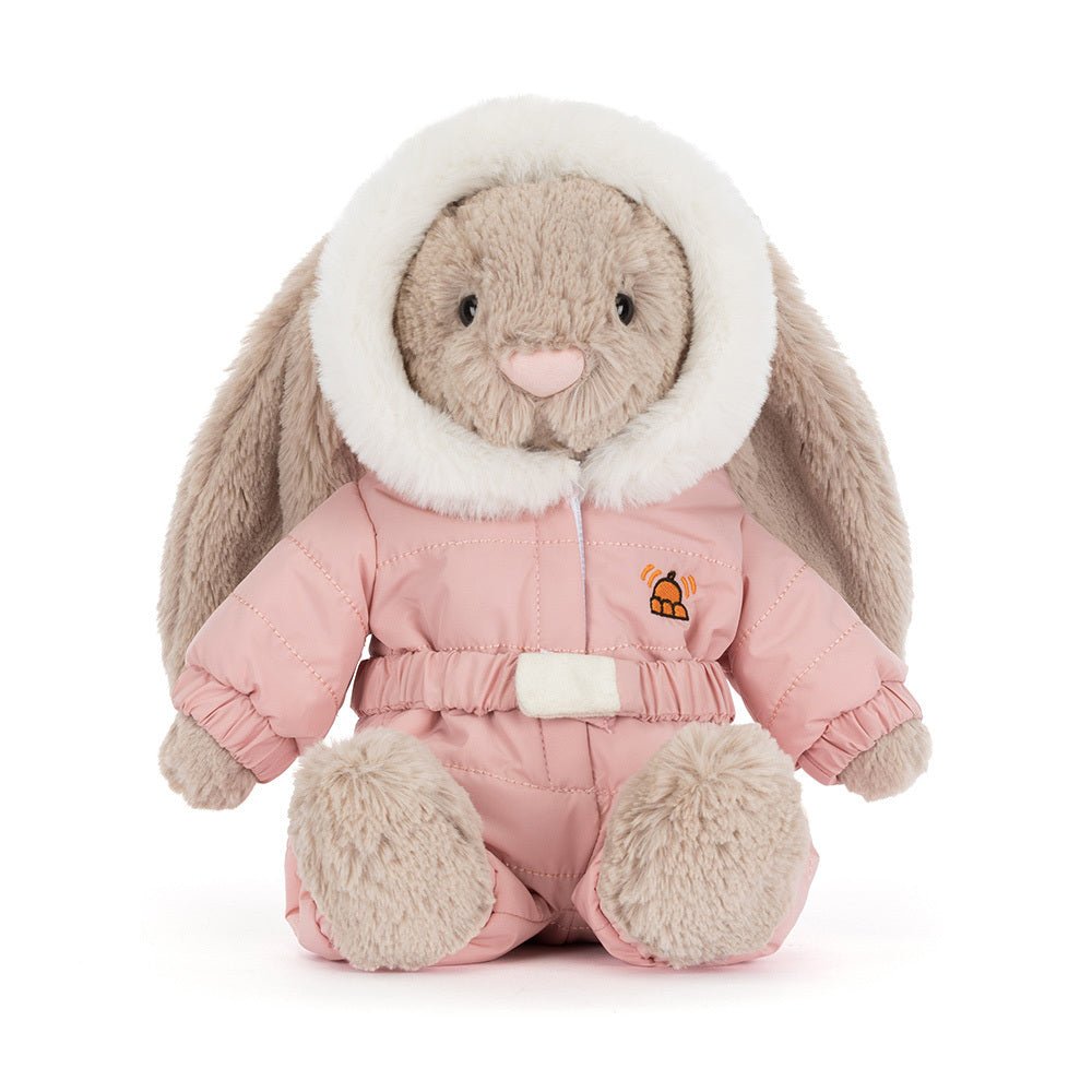 Jellycat Jellycat Bashful Bunny 'Snow Suit plush toys and stuff animal