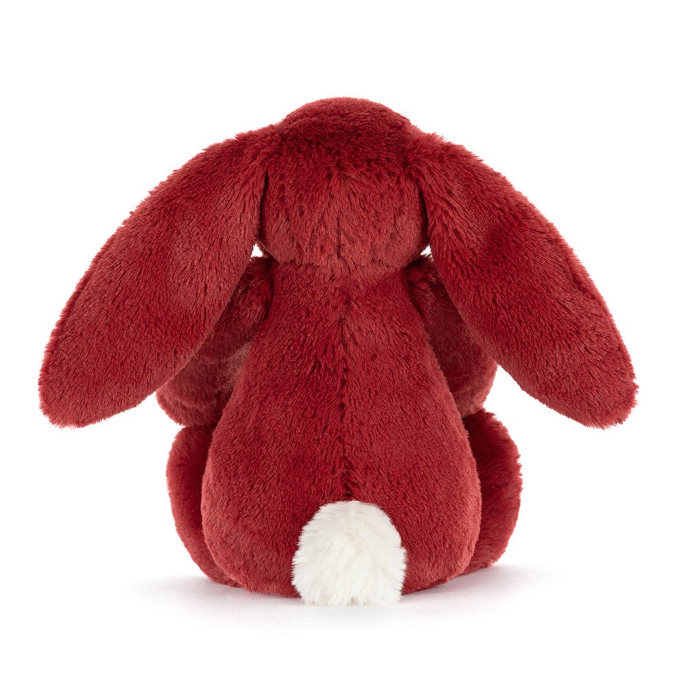 Jellycat Jellycat Bashful Christmas Bunny Little Redcurrant plush toys and stuff animal