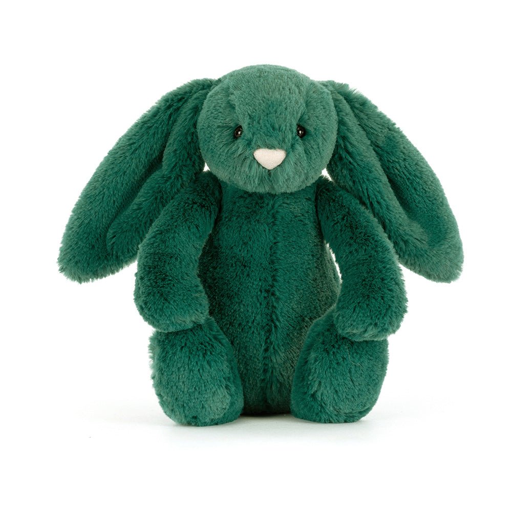 Jellycat Jellycat Bashful Christmas Bunny Little Teal plush toys and stuff animal