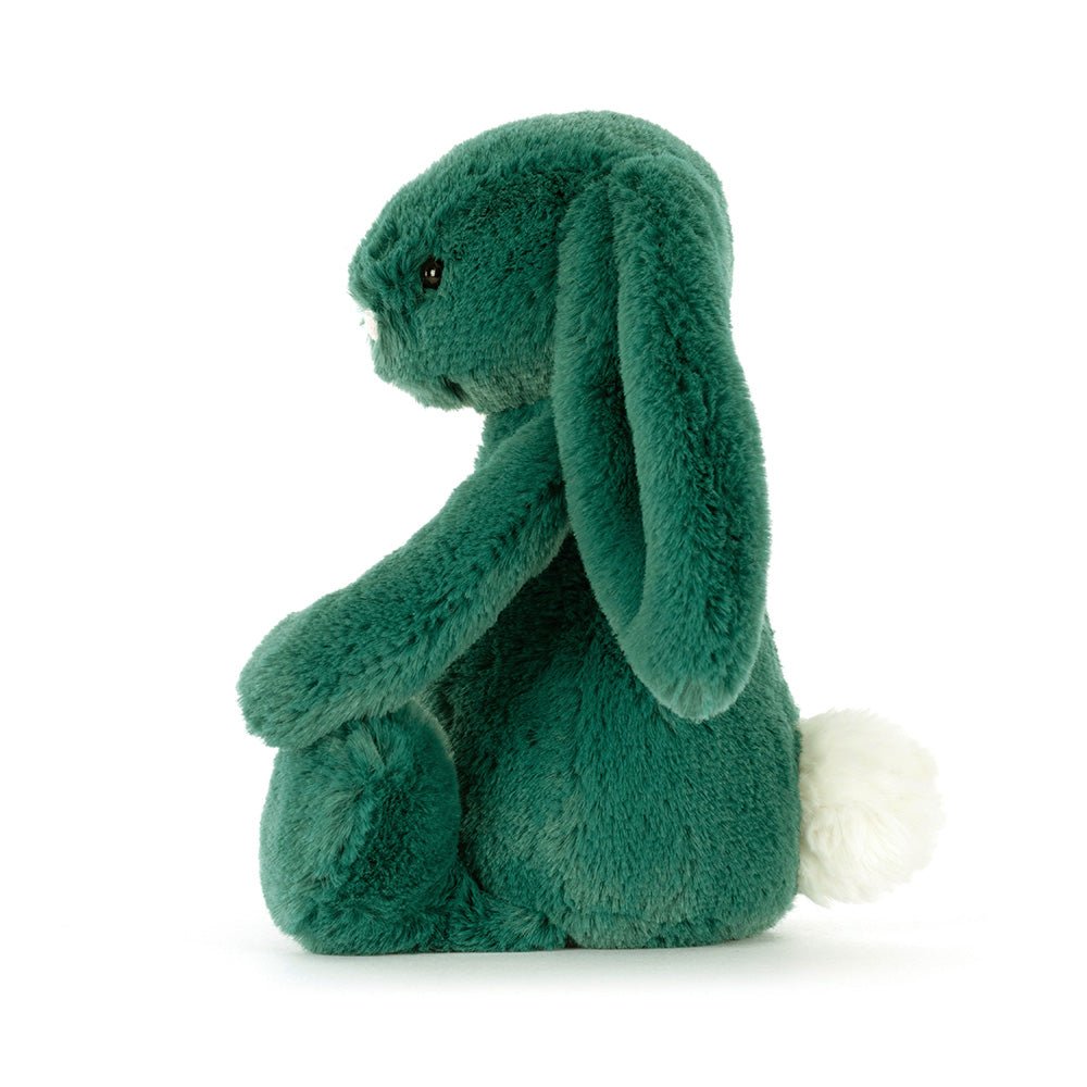 Jellycat Jellycat Bashful Christmas Bunny Little Teal plush toys and stuff animal