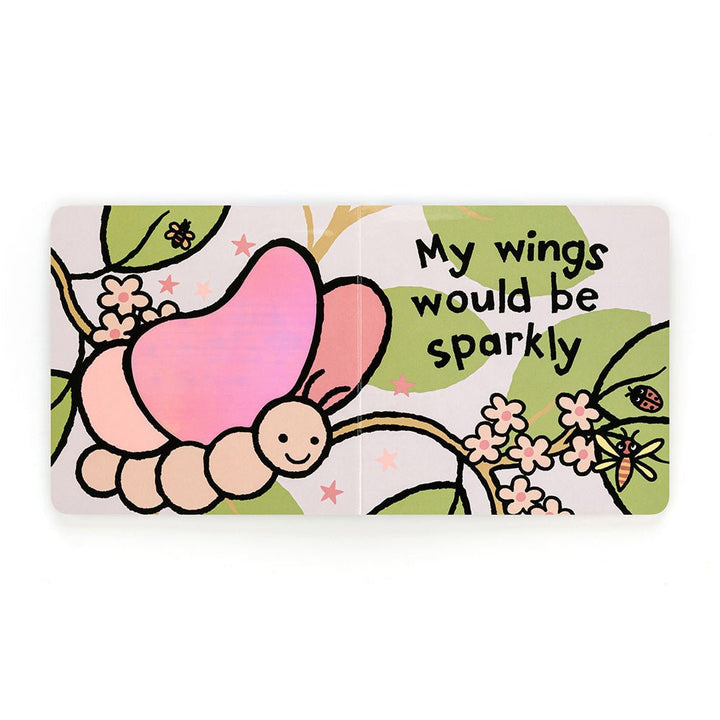 Jellycat Jellycat If I Were A Butterfly Board Book Books