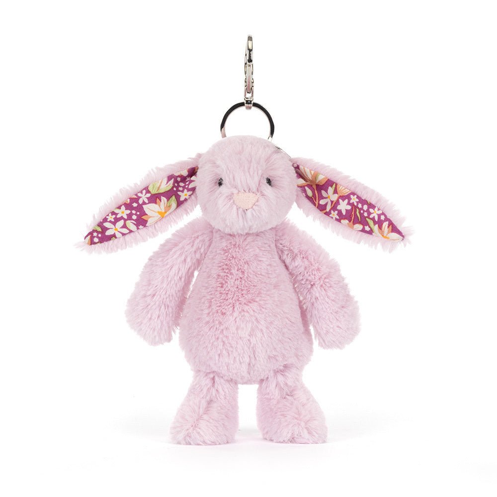 Jellycat Thistlepop Blossom Bunny Bag Charm plush toys and stuff animal - Image 5