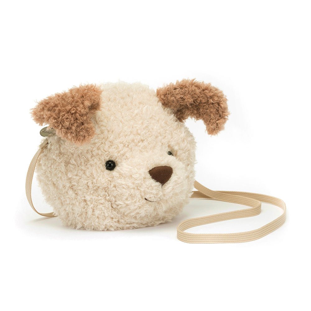 新品  Little Pup Bag リトルパピー ポシェット Jellycat Little Pup Bag - Soft Plush Stuffed Animal Toy