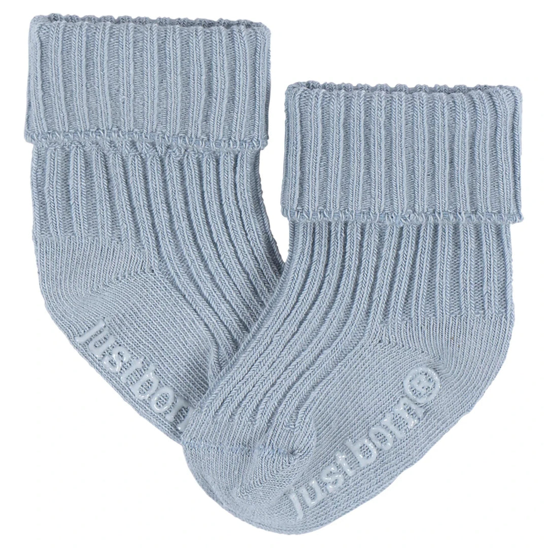 Just Born 6 pk Baby Socks - TAN apparel 0-6M - Image 8