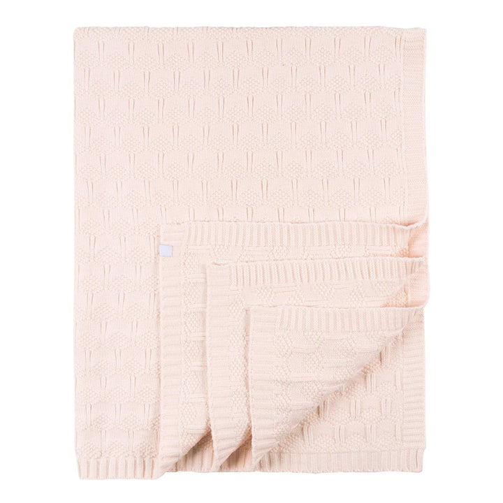 Just Born Just Born Sweater Knit Blanket Pink Bedding