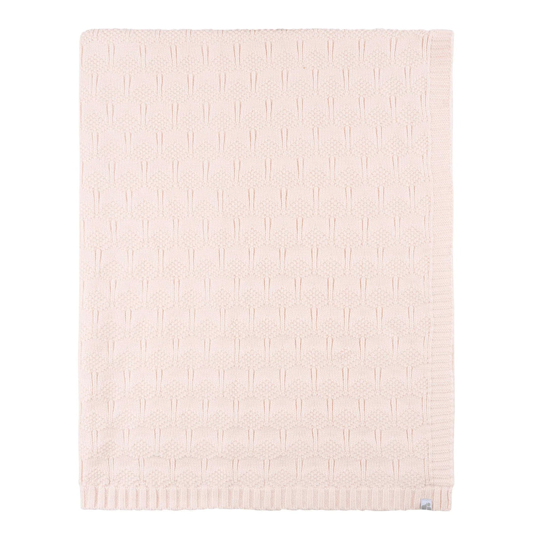 Just Born Just Born Sweater Knit Blanket Pink Bedding