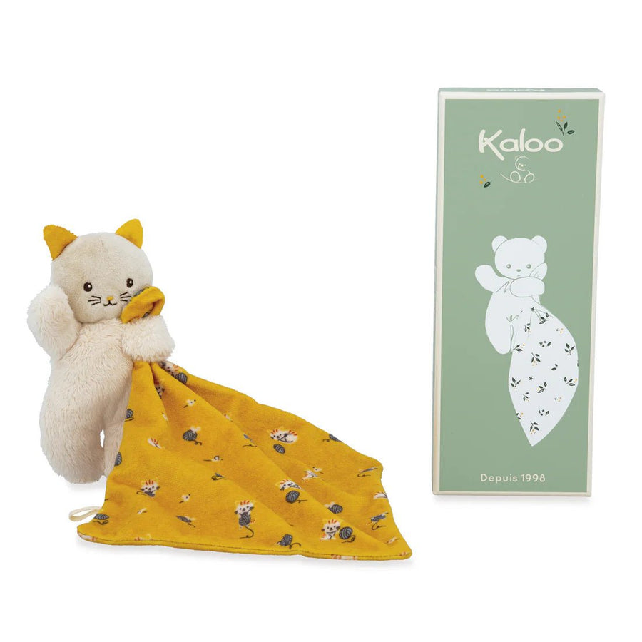 Kaloo Doudou Cat Yellow Kaloo