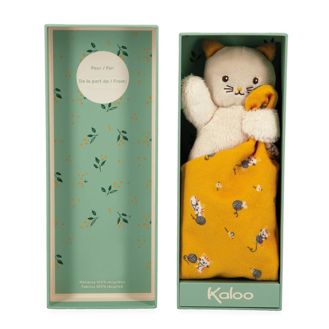 Kaloo Doudou Cat Yellow Kaloo