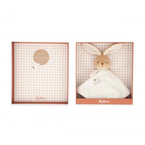 Kaloo Round Rabbit Doudou Cream