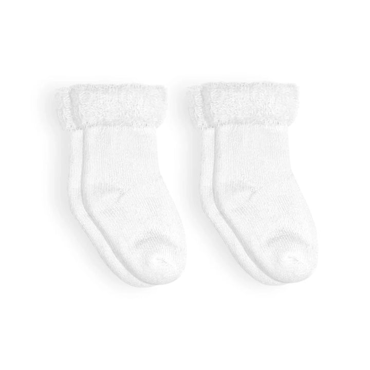 Kushies Socks 2 PK White - Image 1