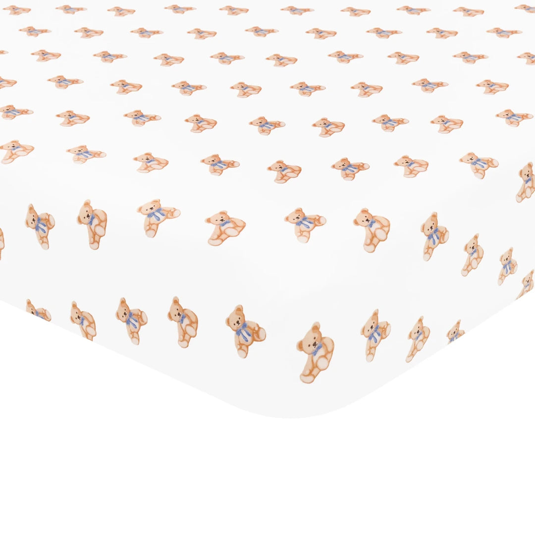Kyte Baby Mini Crib Sheet Teddy Bear - Image 3