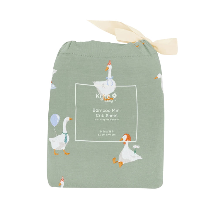 Kyte Baby Mini Crib Sheet Silly Goose - Image 8