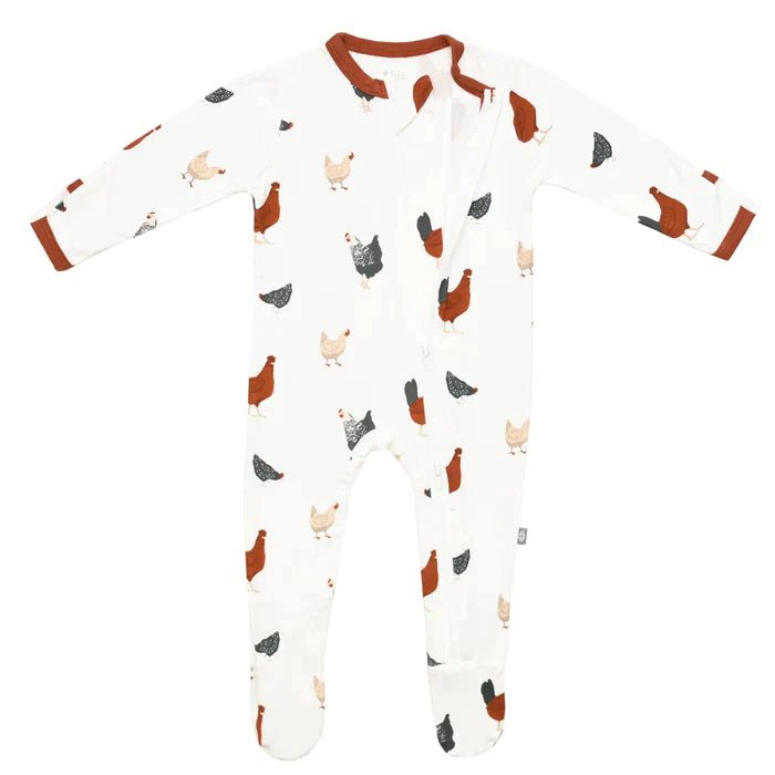 Kyte Baby Kyte Baby - Zippered Footie - 0 - 3m